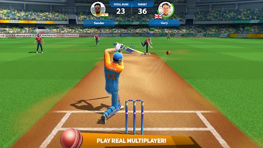 Cricket League Mod APK screenshot 1