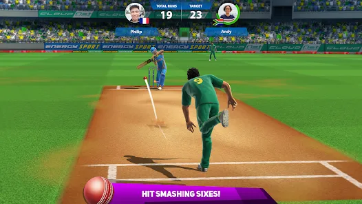 Cricket League Mod APK screenshot 2
