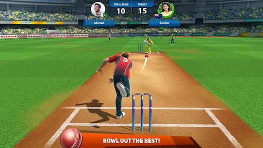 Cricket League Mod APK screenshot 3